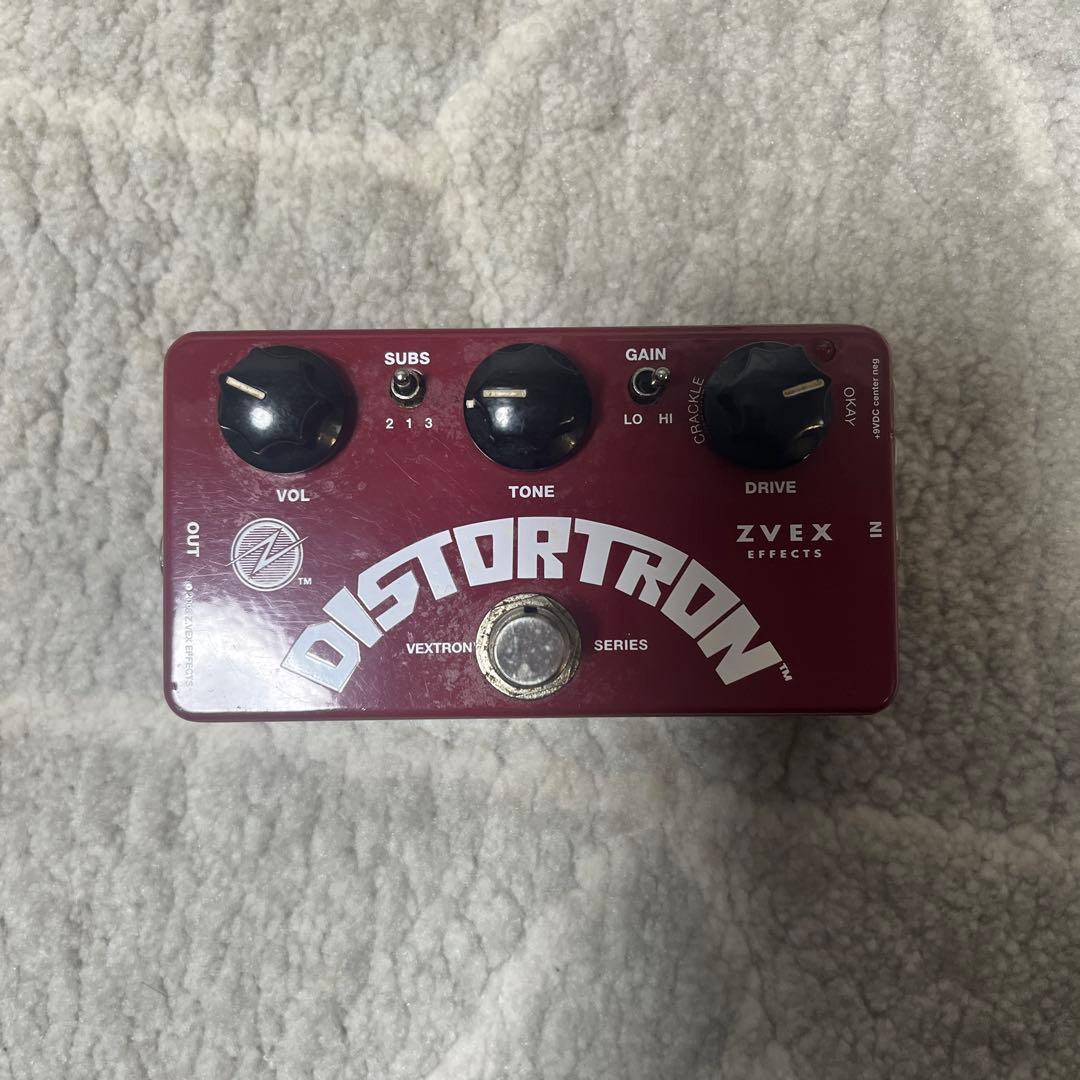 【箱付き】ZVEX DISTORTRON ギターエフェクター