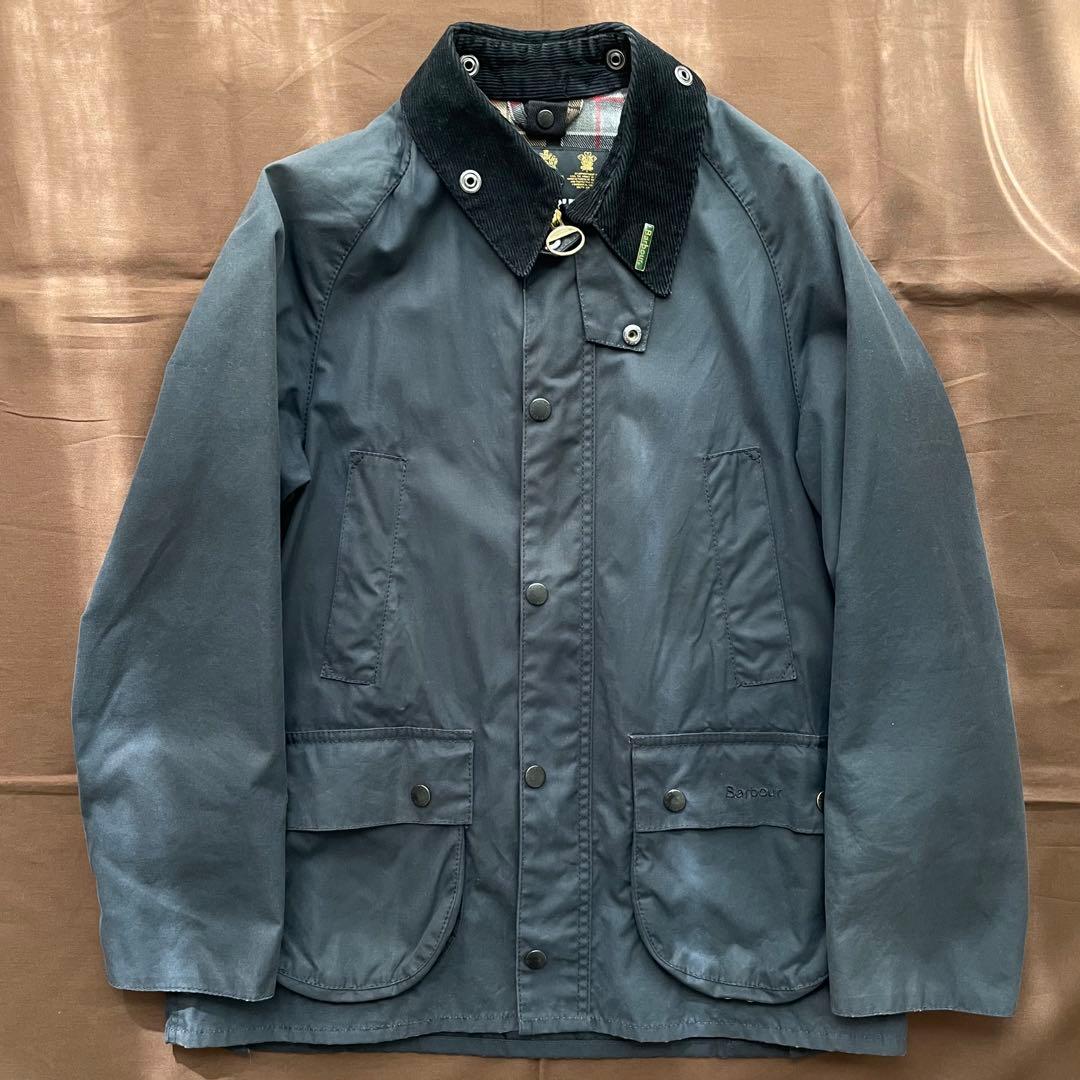 K*O様 Barbour　キッズ　バブアー　ノンオイル　ネイビー　ブラック　XL