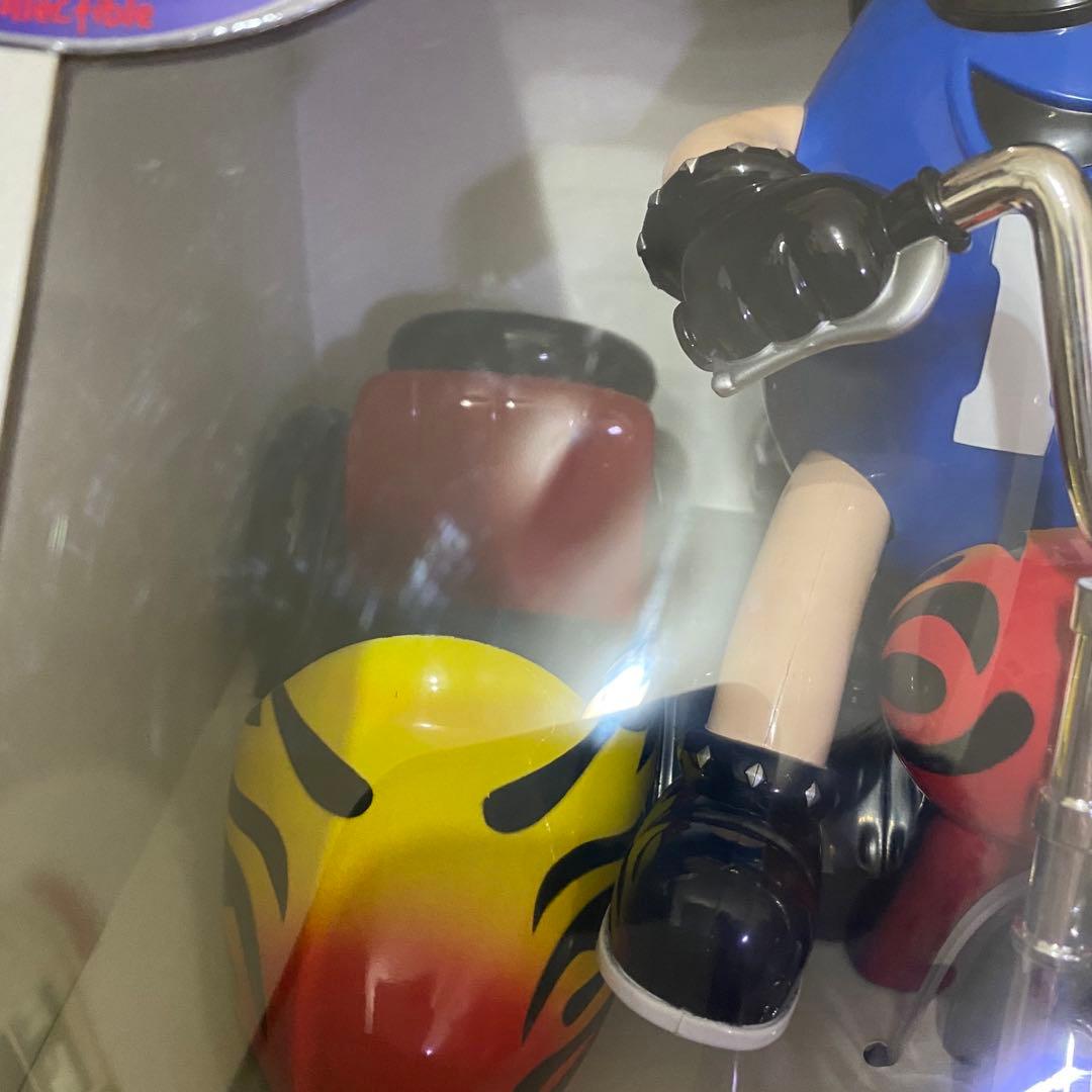 M&M'S エムアンドエムズ ディスペンサー バイク レア ファイヤー