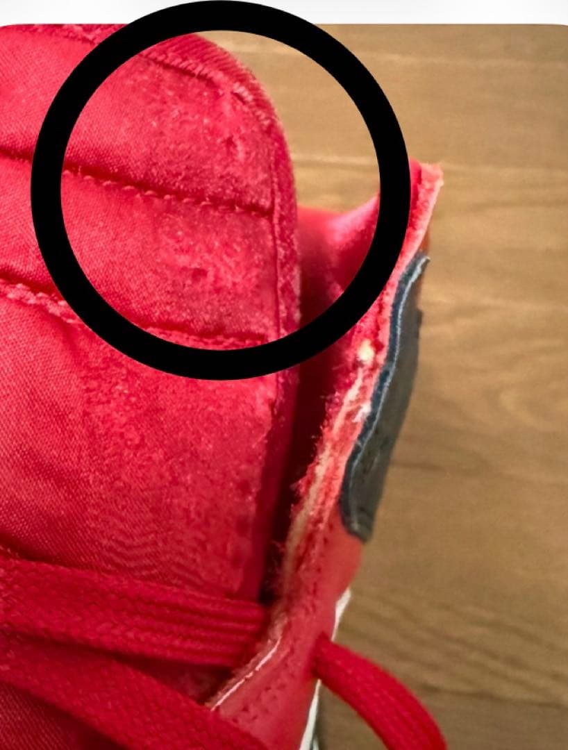 靴 Nike Air Jordan 1 High\"Satin Red\" 28.5cm