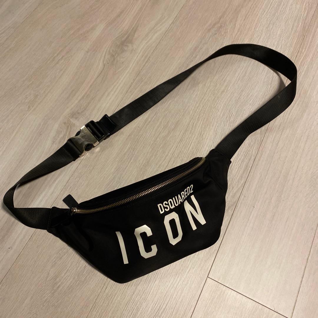 DSQUARED2 ICON ボディバッグ ブラック