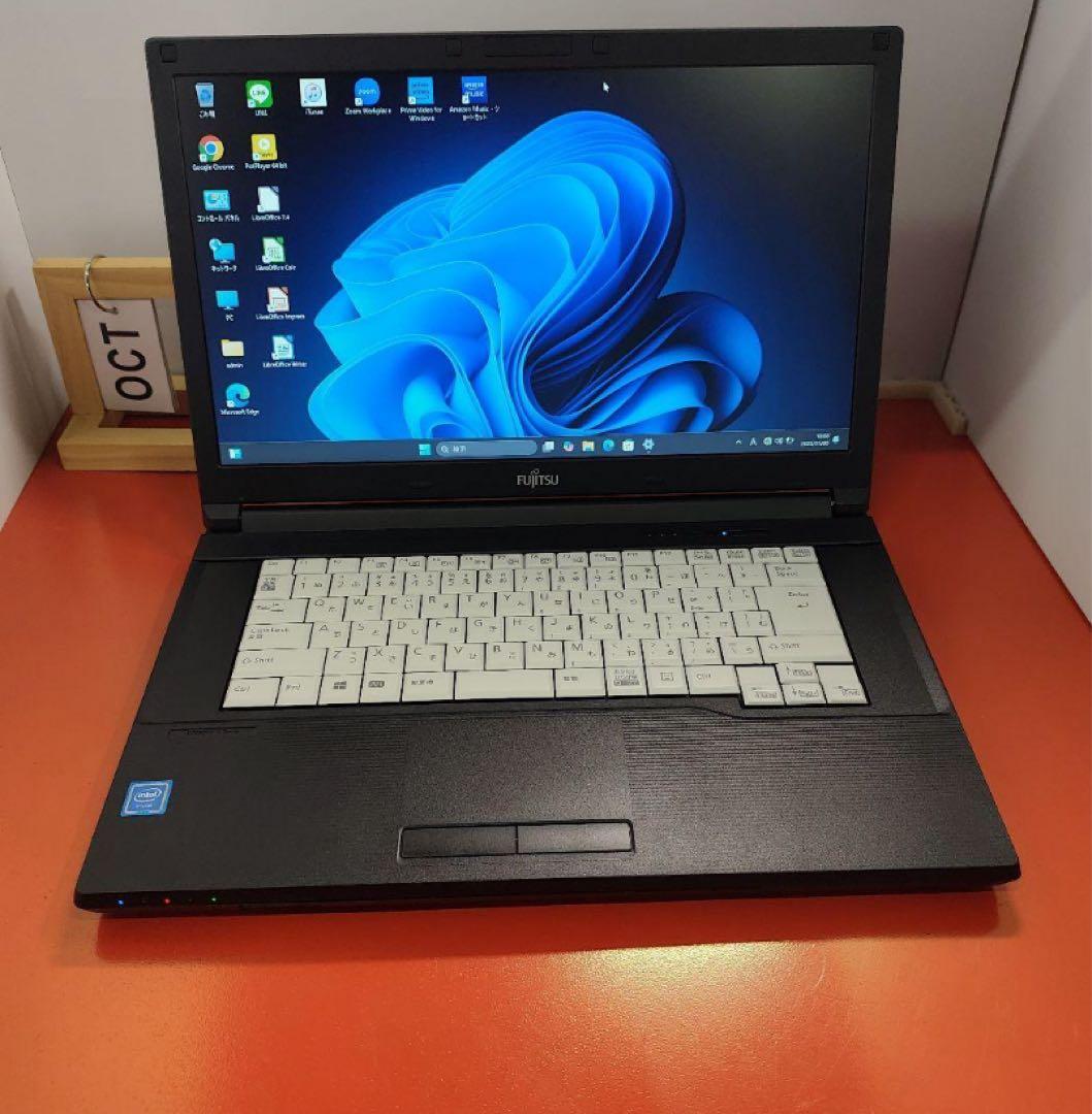 富士通 爆速SSDノートパソコン Windows 11 美品