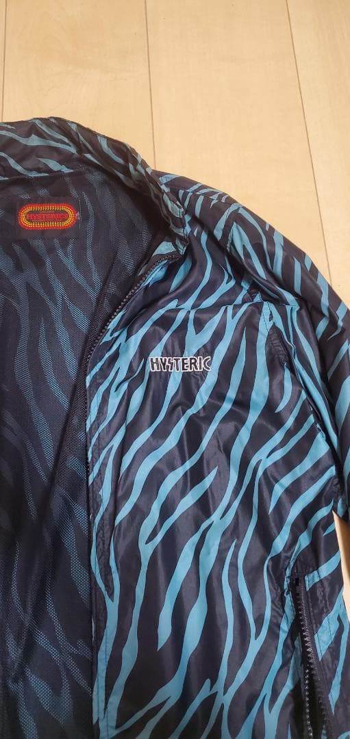 HYSTERIC ゼブラ柄 ナイロンジャケット - ヒステリックグラマー ゼブラ