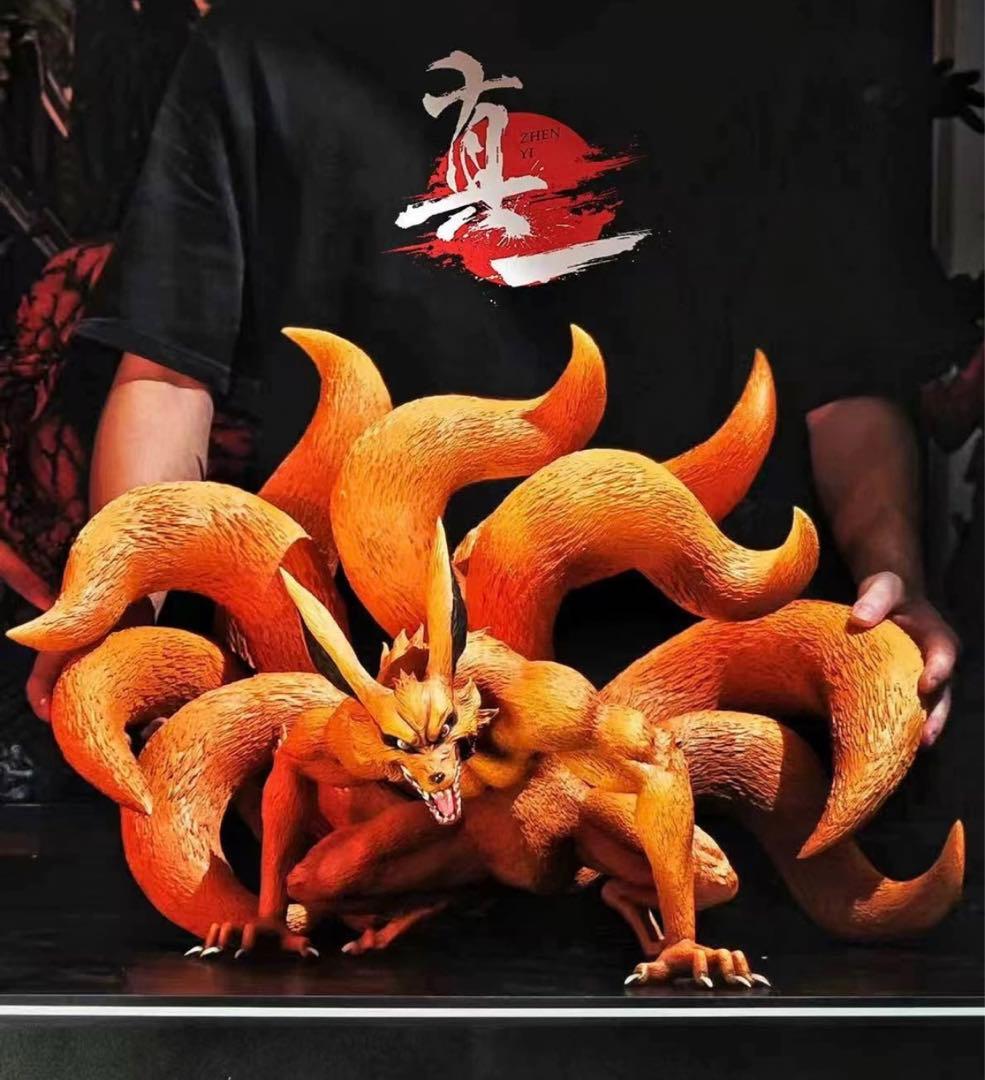 九尾 クラマ ナルト NARUTO フィギュア ガレージキット - メルカリ