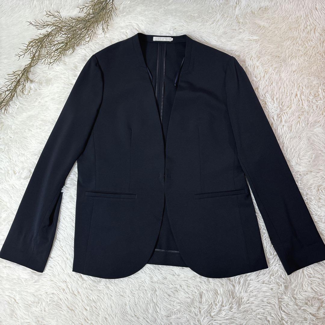 極美品✨ iCB Fied セットアップ ストレッチ 洗濯可 大きいサイズ 46