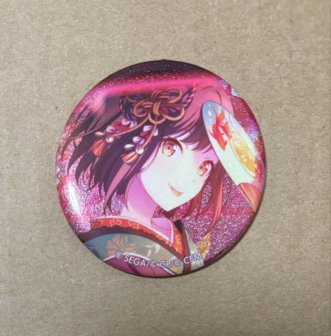 プロセカ 東雲絵名 グリッター缶バッジ 10c 夏祭り - メルカリ