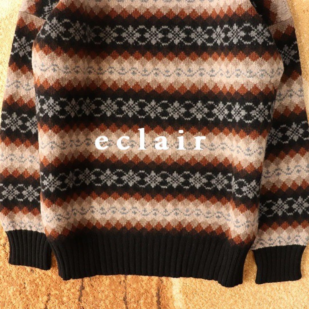 2020新型 マーガレットハウエル メリノカシミヤ フェアアイルニット