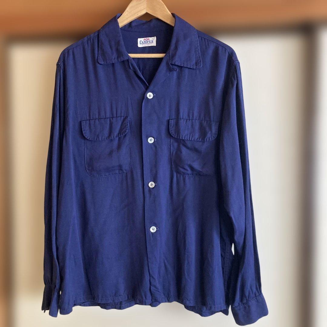 50s Campus レーヨンギャバ ロカビリー ハンドステッチ - メルカリ