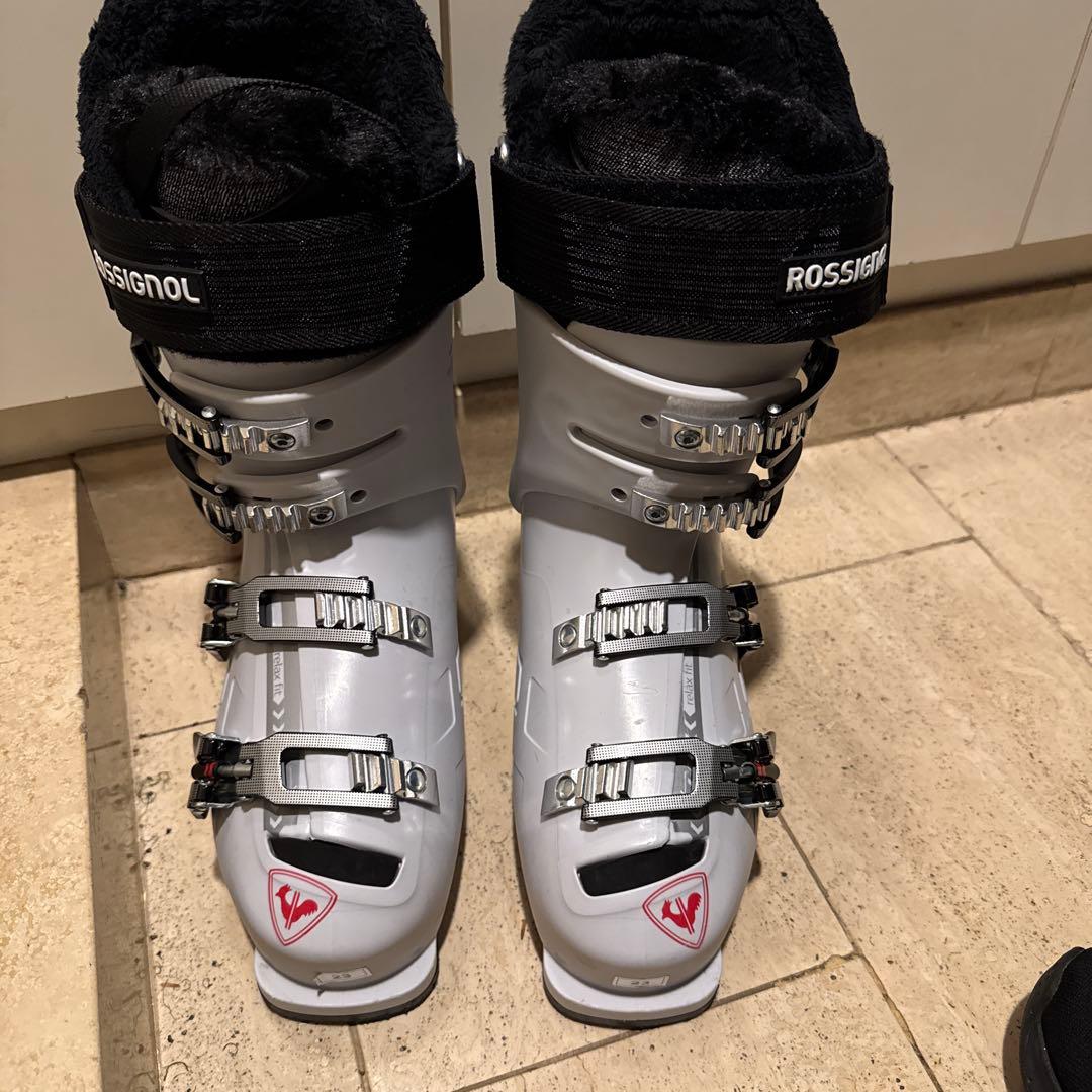 ROSSIGNOL DACE スキー用ブーツ 女性用 グレー　23.0 ROSSIGNOL（ロシニョール） レディース スキーブーツ 22-23 KELIA 50