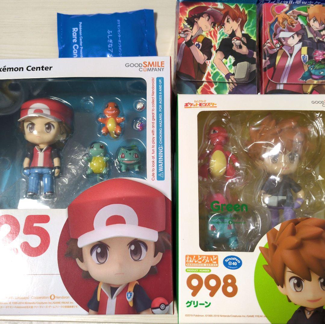 【週末限定値下げ】ポケットモンスター　ねんどろいど　レッド・グリーン ねんどろいど レッド＆グリーン」発売決定 - GAME Watch