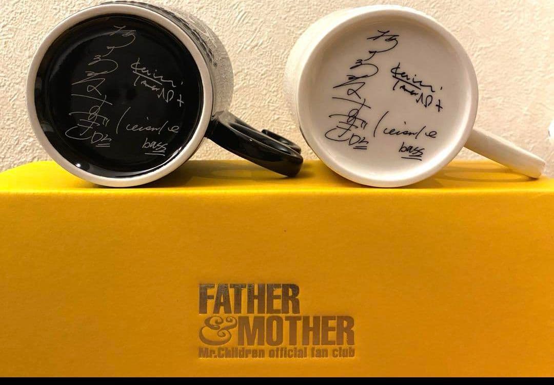 Mr.Children マグカップ 2個セット ファンクラブ特典 ミスチルくん Mr
