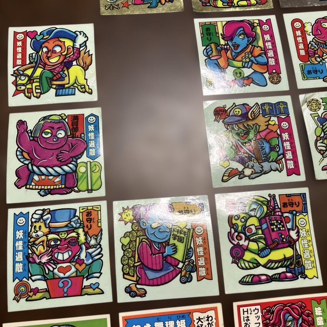 美品多数！ドキドキ学園 マイナーシール アタック16 開運妖怪