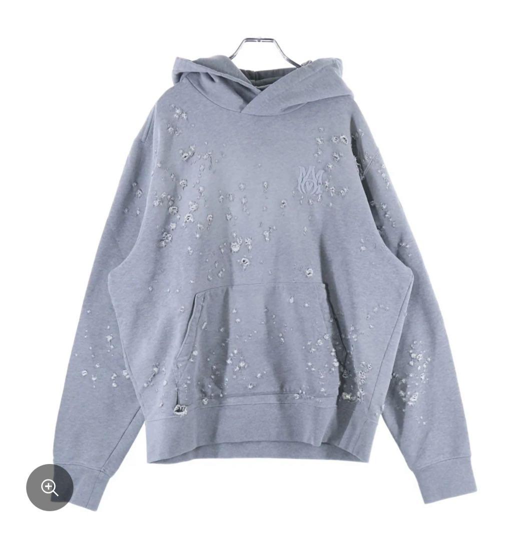 極美品AMIRI アミリ　ショットガンフーディー　メンズLサイズ