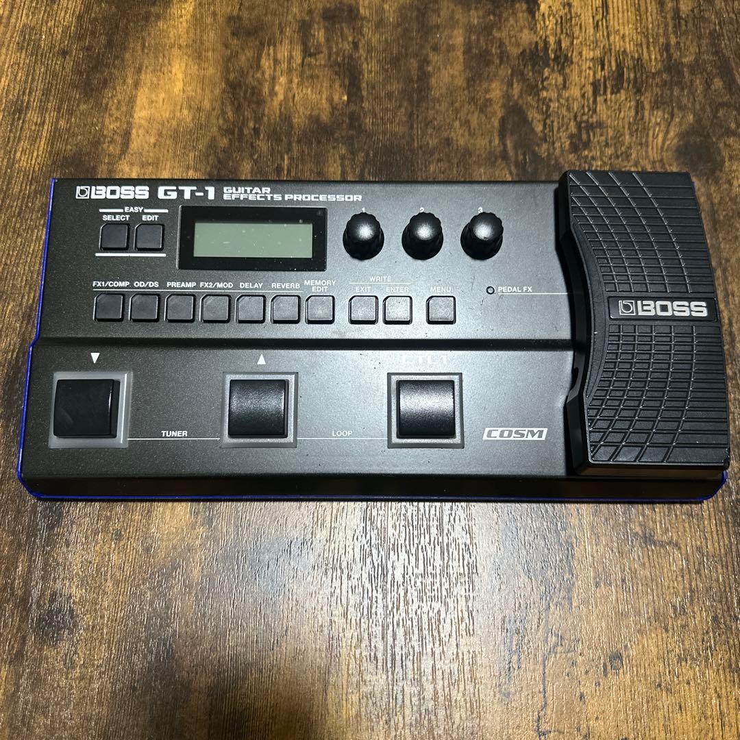 BOSS GT-1 ギターエフェクター 専用ケース付き 教科書付き