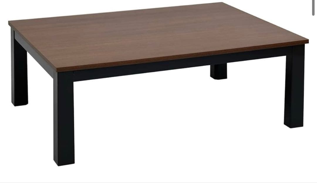 山善　こたつ テーブル 長方形 幅105cm×奥行75cm EYC-105752