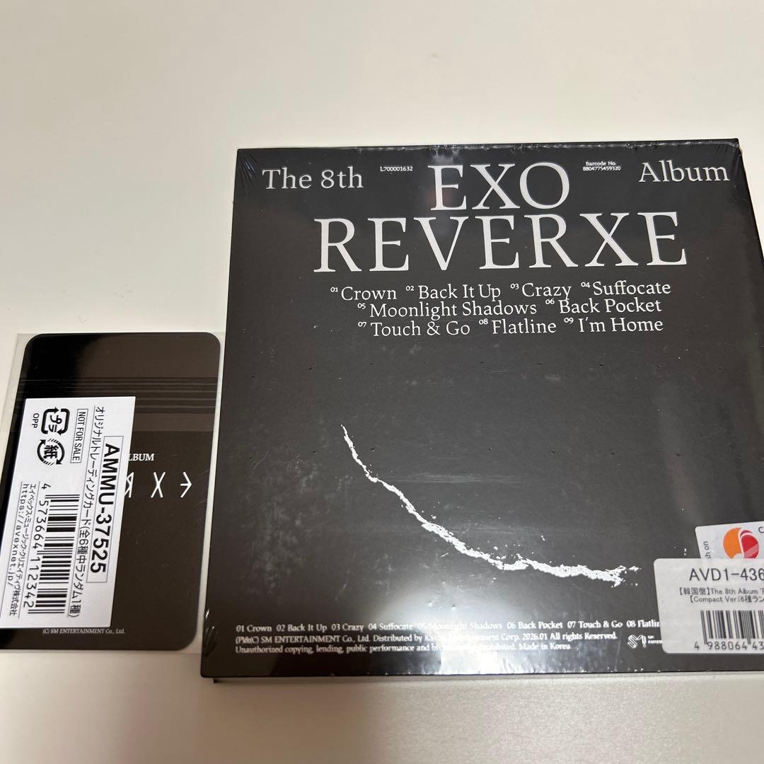 EXO reverxe アルバム mumo mu-mo 特典トレカ セフン - メルカリ