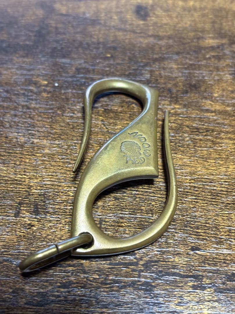 超レア廃盤　RED MOON レッドムーン　 キーフック REDMOON（レッドムーン） キーリング キーホルダー 釣り針 フック 男女