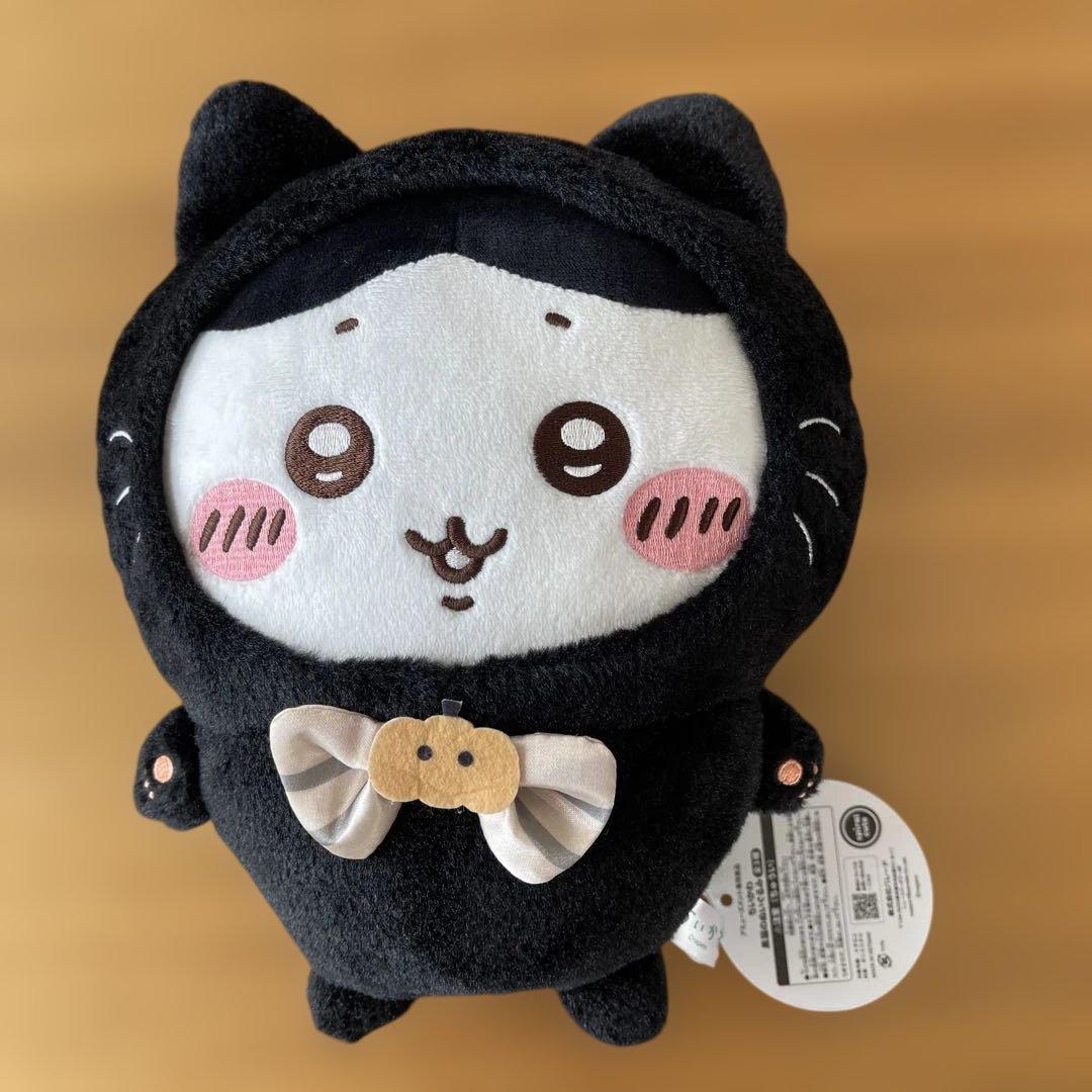 ちいかわ 黒猫ぬいぐるみ ハチワレ 新品 - メルカリ