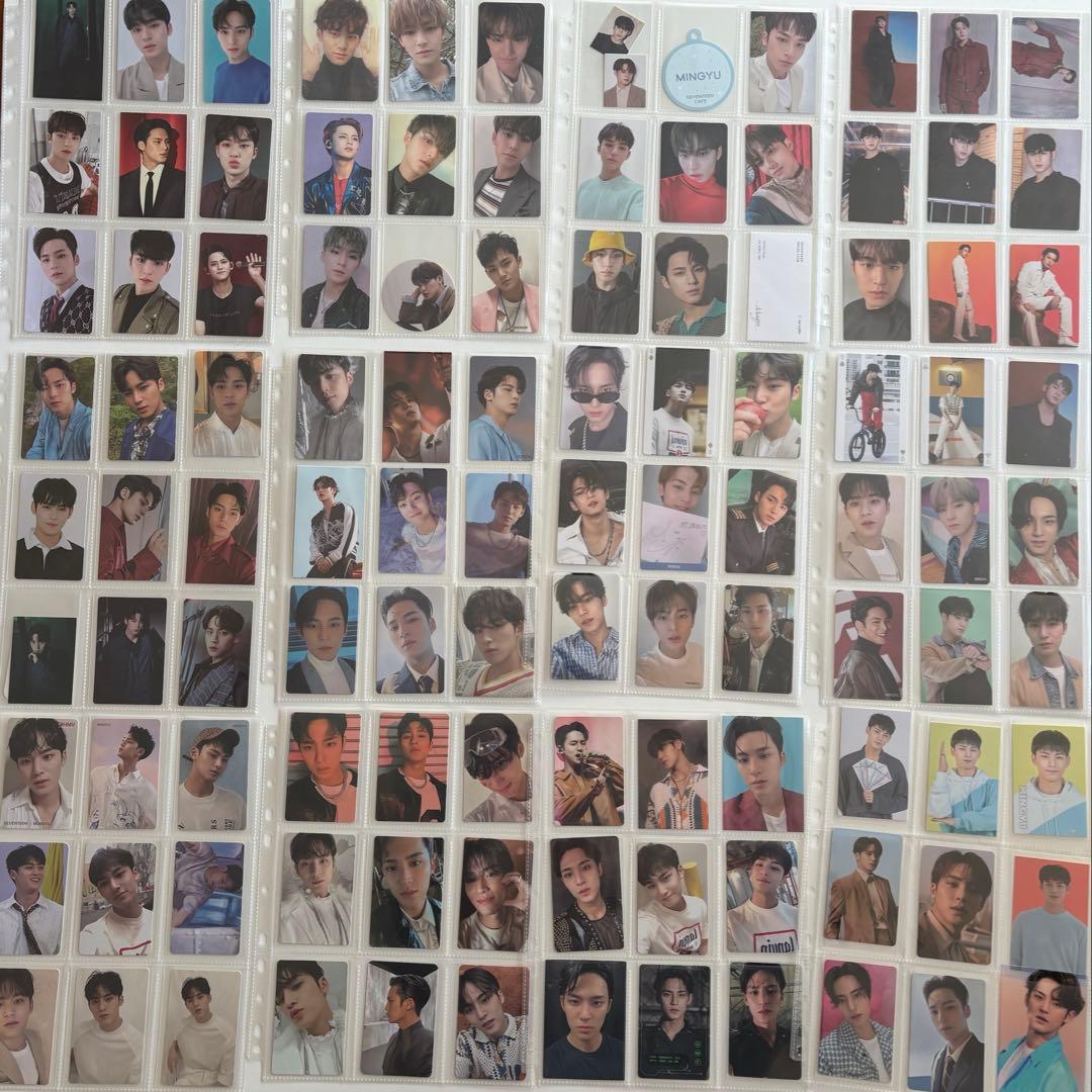 SEVENTEEN MINGYU ミンギュ　トレカ　カード　大量　引退品