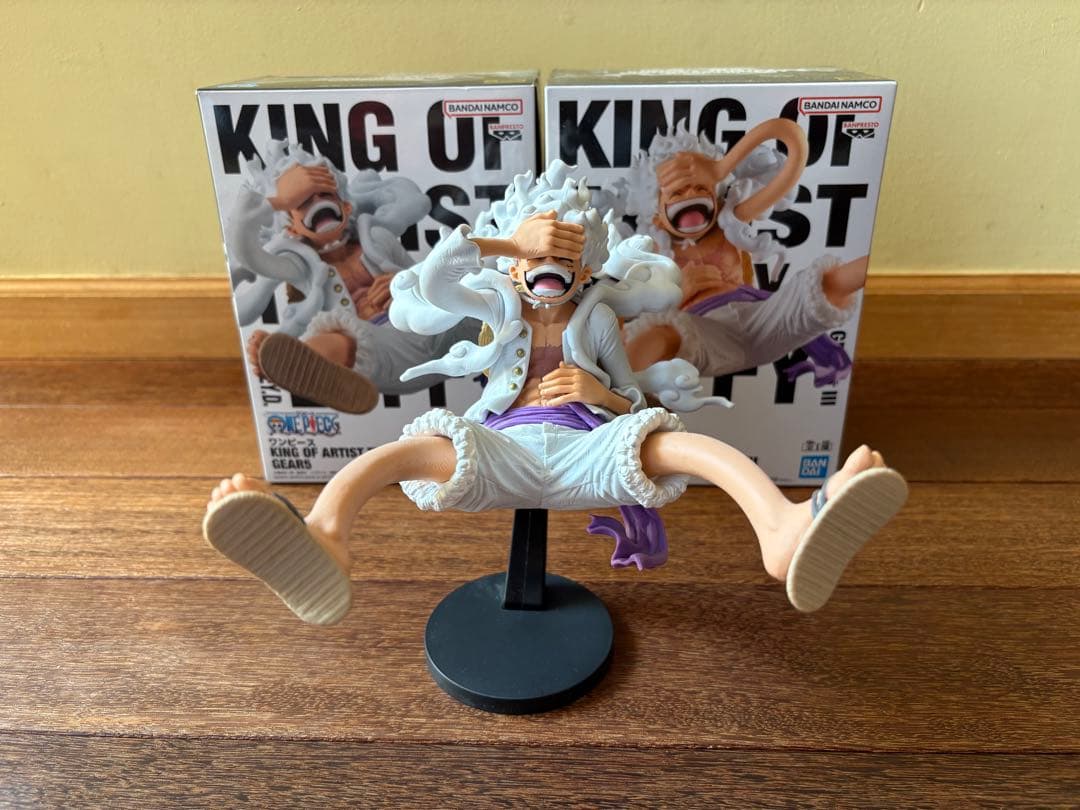 ワンピース KING OF ARTIST ルフィ ニカ ギア5 フィギュア - メルカリ