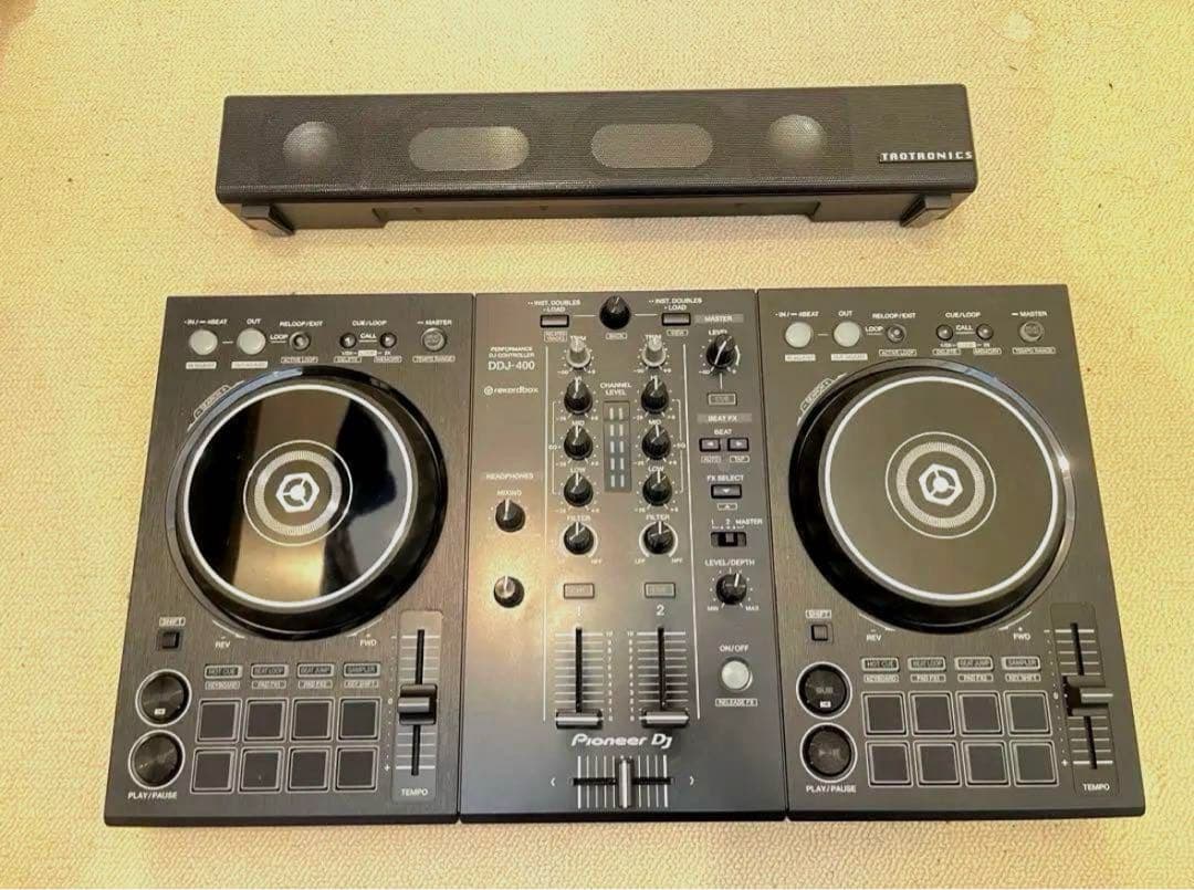 スピーカー付Pioneer DJ DDJ-400 Amazon.com: Pioneer DJ DDJ-400 - 2-deck Digital DJ Controller for