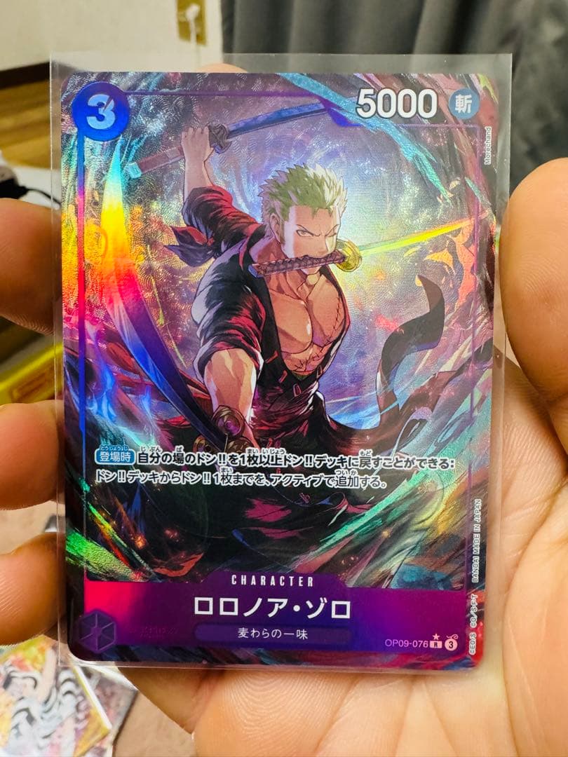 ロロノア・ゾロ 5000パワー カード - メルカリ
