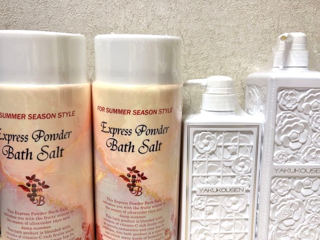 エクスプレスパウダー　バスソルト　薬酵泉　薬用洗浄料MF