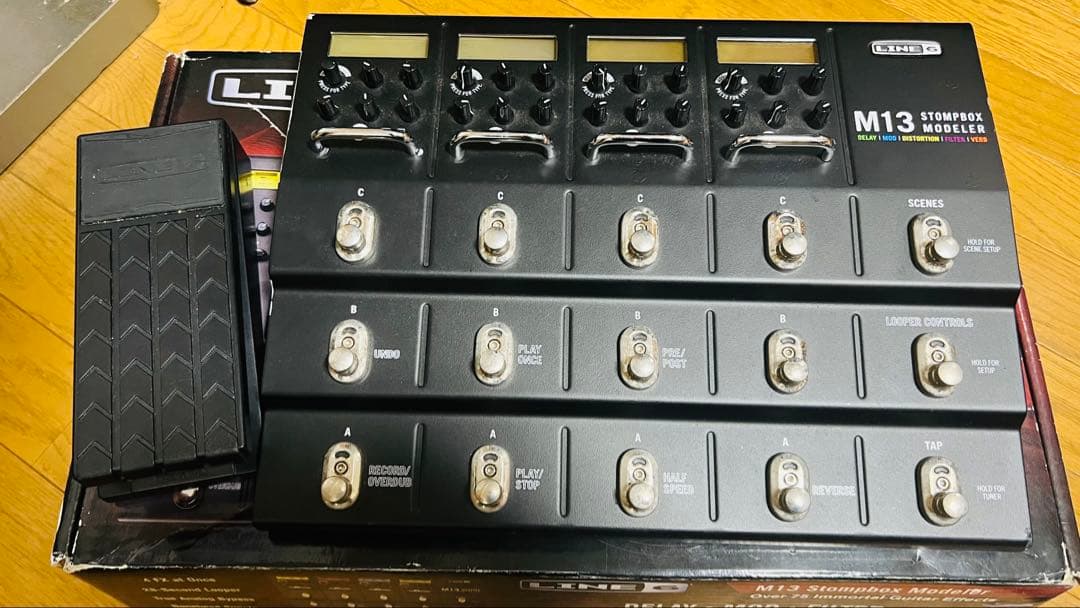 Line 6 M13 マルチエフェクター LINE6/M13 Stompbox Modelerのレビューと使い方!他との違いは
