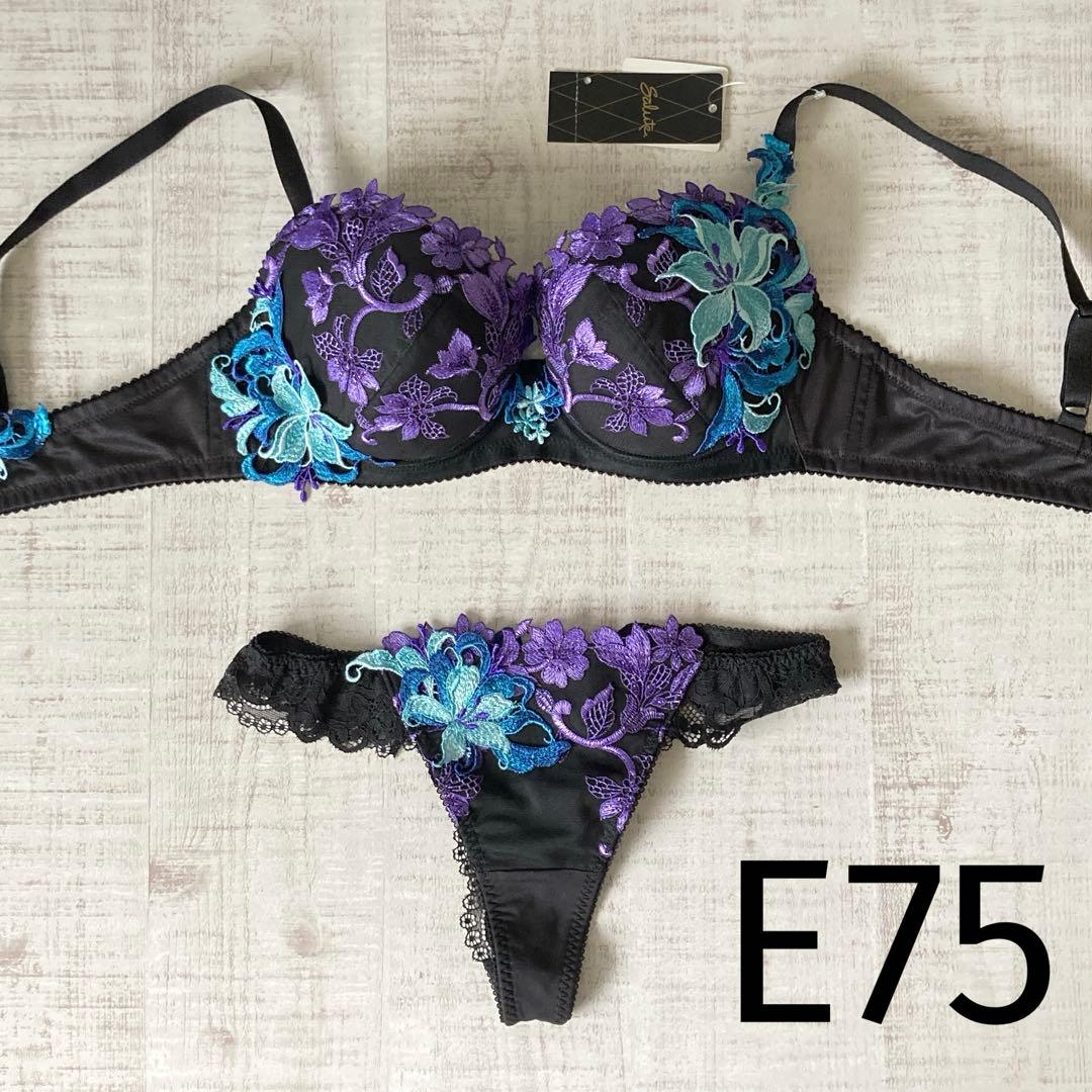【サルート】 E75&ソングM レトロモダン　53G サルート新シーズン第一弾♡ レトロモダンランジェリ～♡ 53group BL