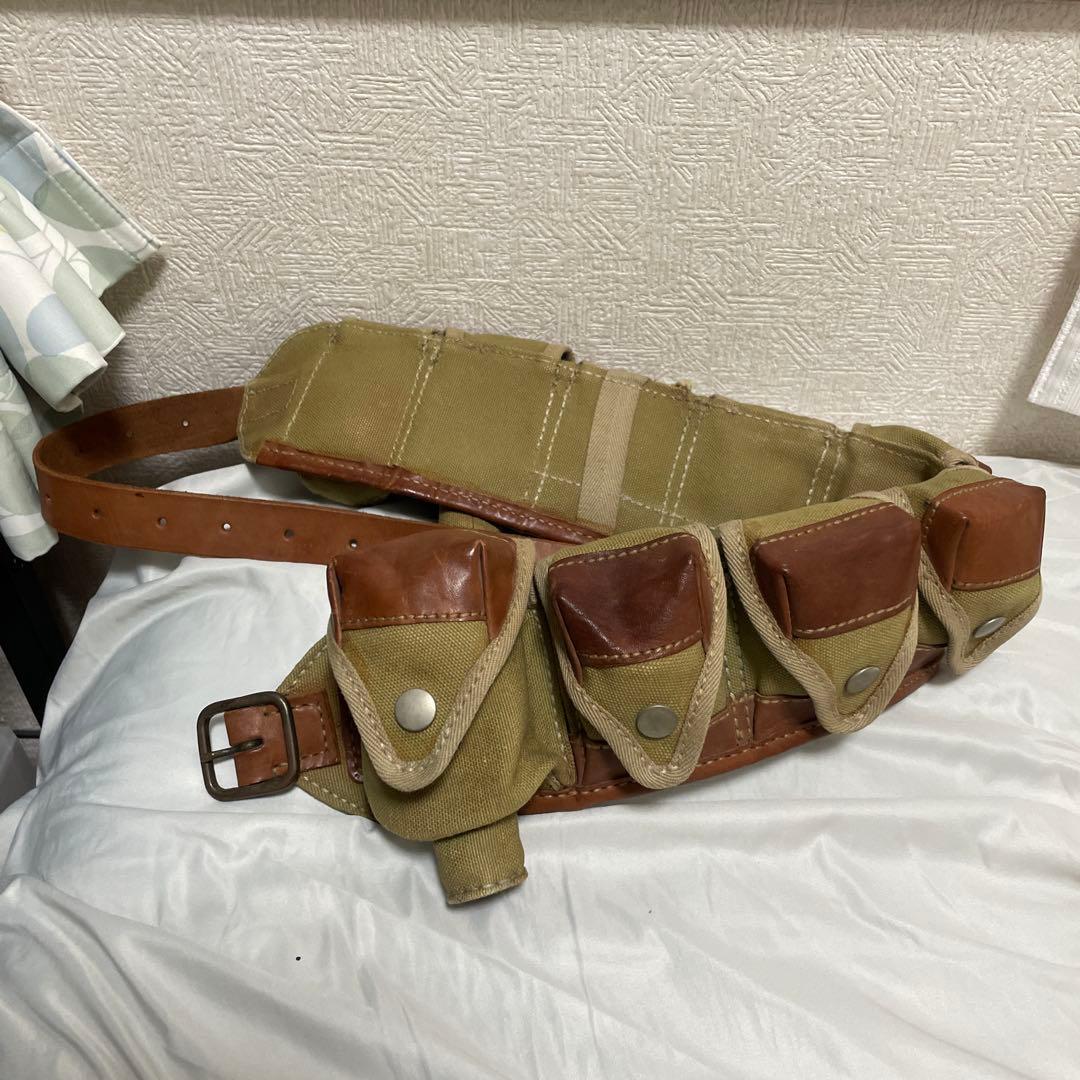日本軍　一式弾帯　中田商店