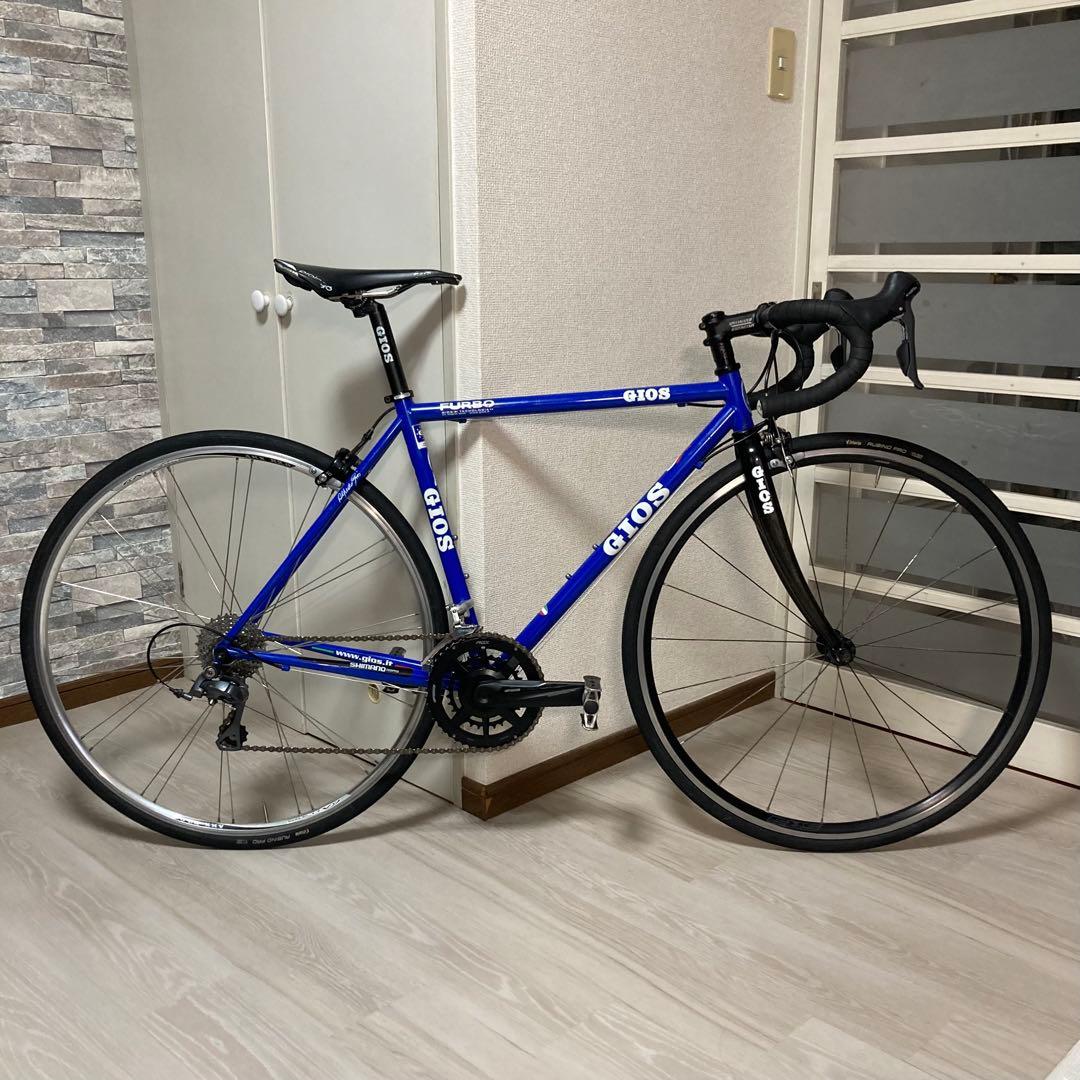 gios furbo ロードバイク 8s クロモリ - メルカリ