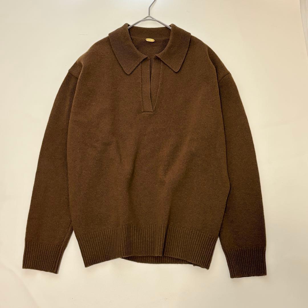 美品・完売品✨ドゥーズィエムクラス　Geelong ポロ プルオーバー　ウール