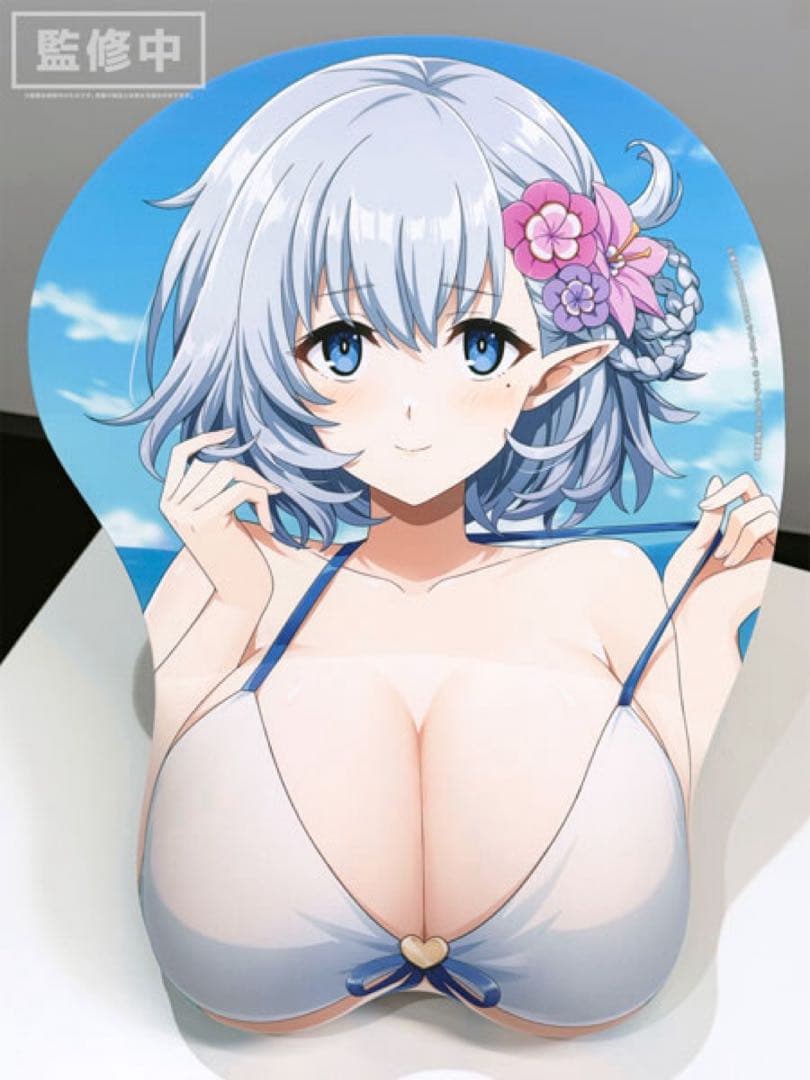 【特典】陰の実力者になりたくて！等身大おっぱいマウスパッド ベータ 水着ver.