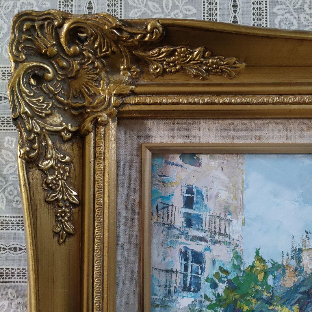 石川啓司（應美会会員） 油彩画 F6号『パリ風景』 - メルカリ