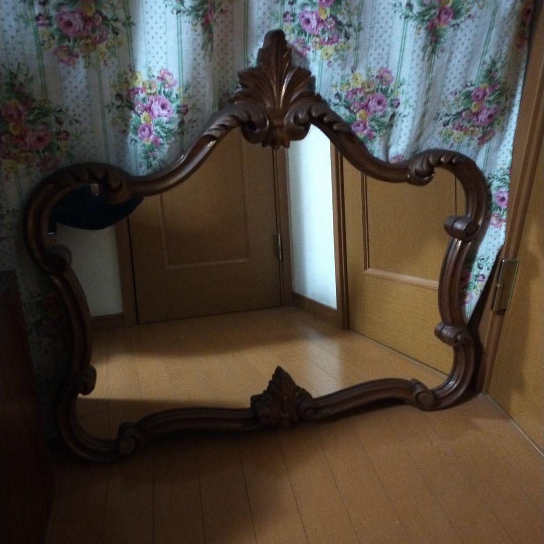 【4月30日まで】アンティークミラー