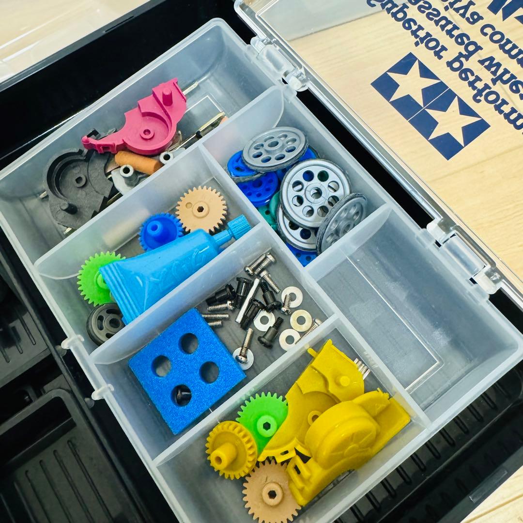 希少☆TAMIYA タミヤ ミニ四駆 レーサーズボックス パーツ 工具セット