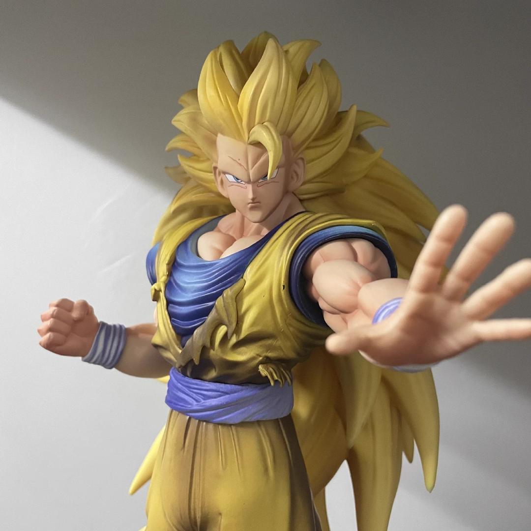 ドラゴンボール　超サイヤ人3　孫悟空　約33cm　フィギュア