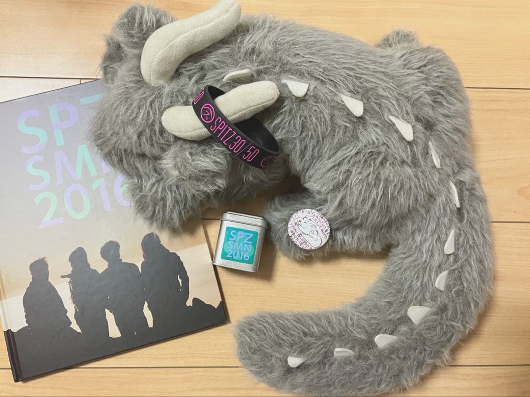 スピッツ　醒めないツアーグッズ　モニャモニャぬいぐるみ　おまけ4種付き