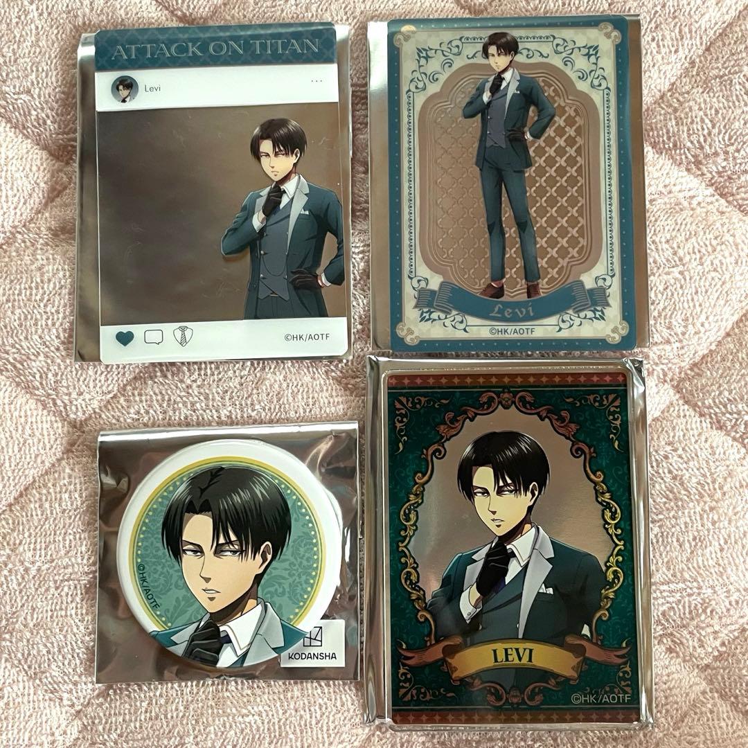 進撃の巨人 ドンキホーテ リヴァイ グッズセット - メルカリ