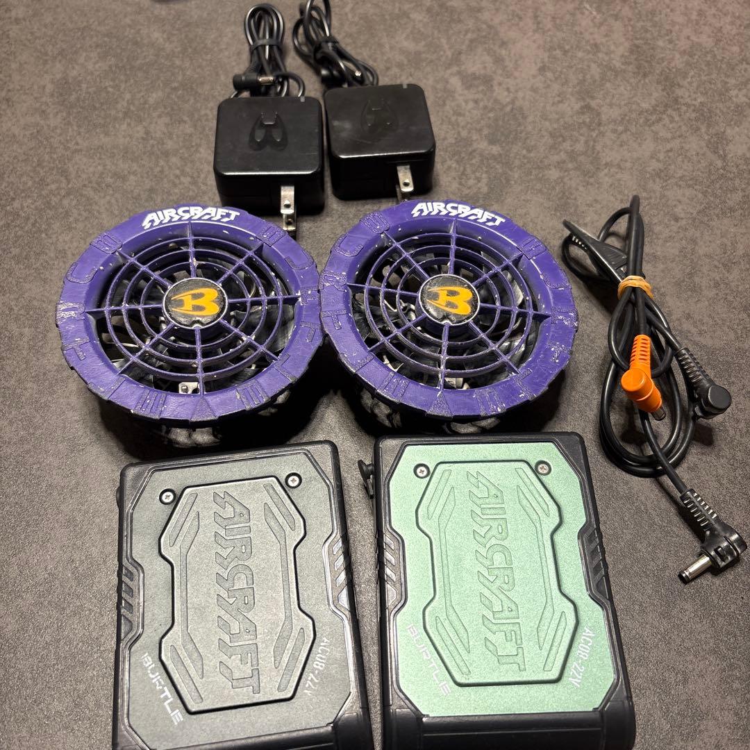 BURTLE 空調服用ファンセット