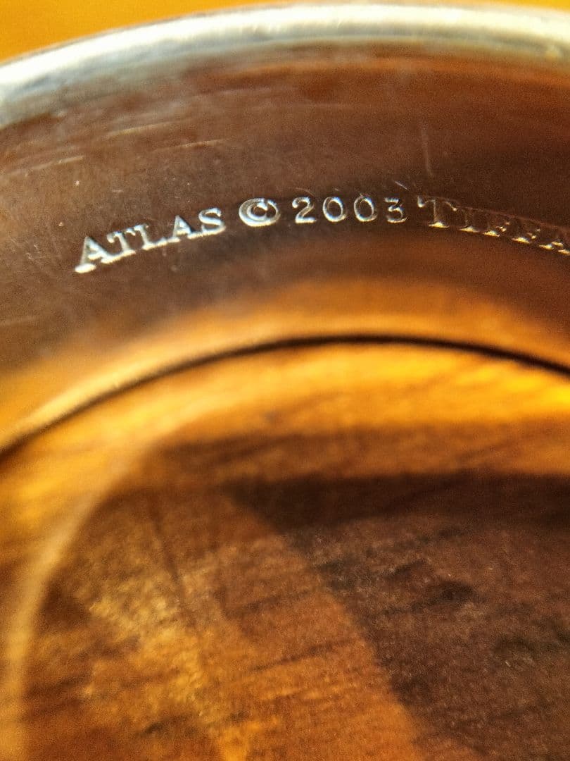 ティファニー】アトラス カーブ エッジ リング 29号