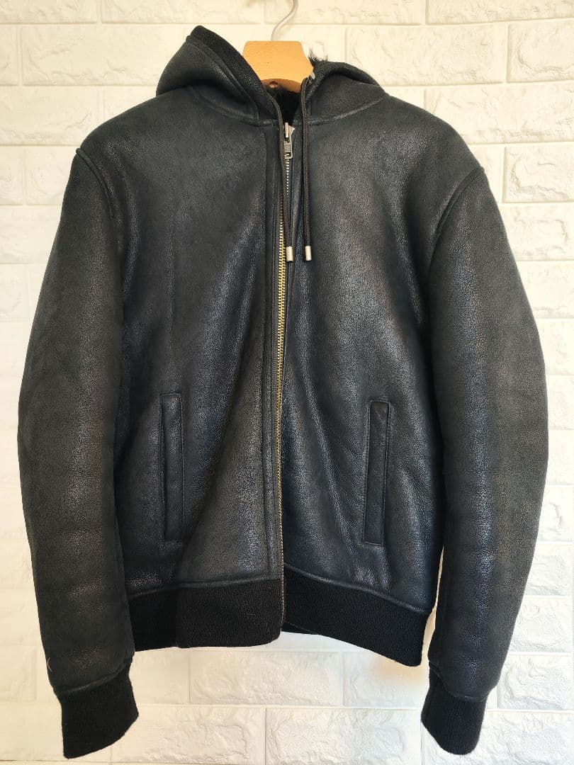 ☆定価98000円 極美品☆ リューグーレザー ムートンジャケット