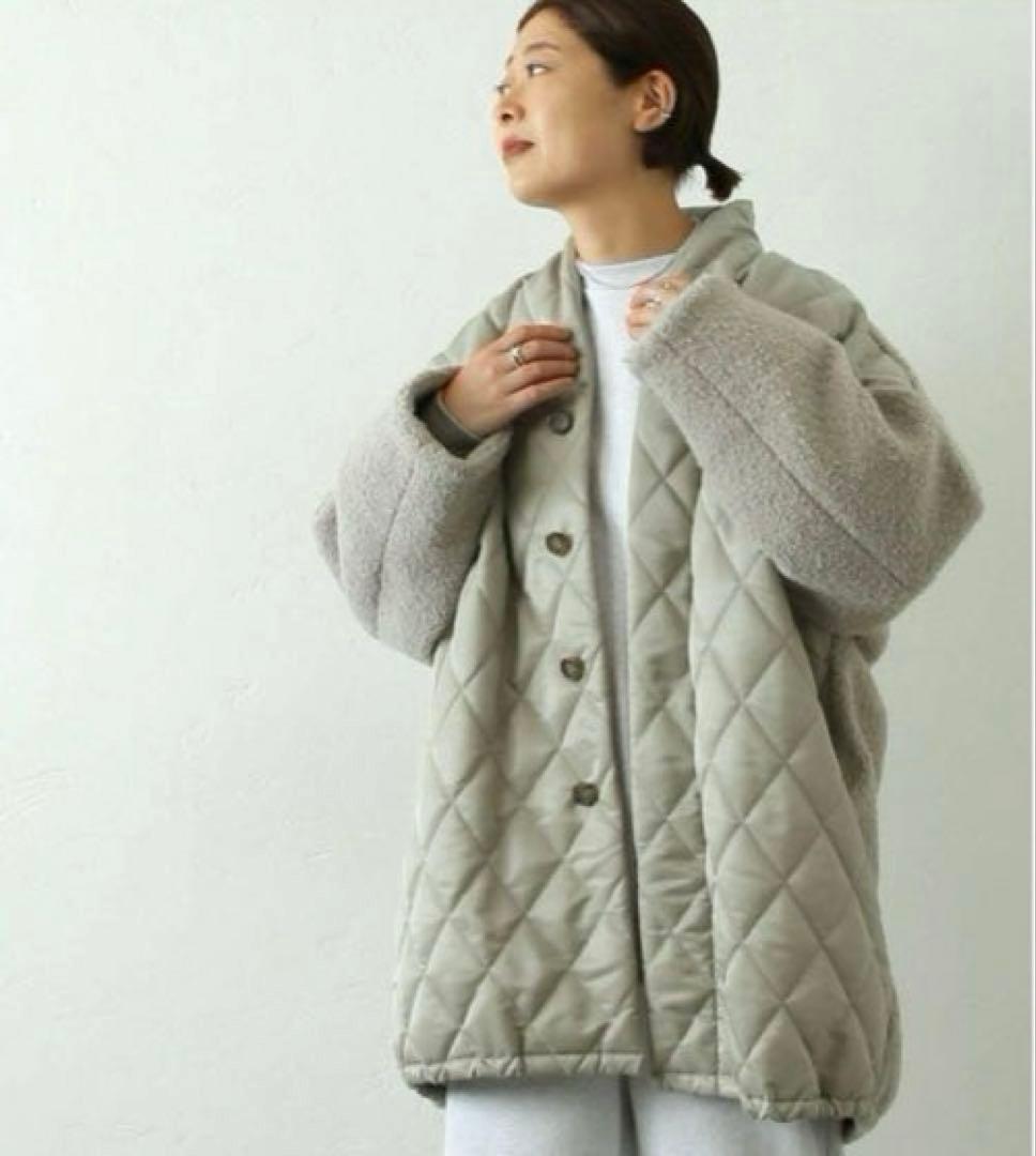 ジャーナルスタンダードラックス ボアキルトコート - メルカリ