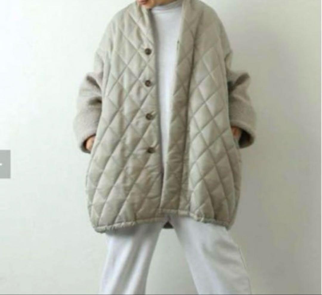 ジャーナルスタンダードラックス ボアキルトコート - メルカリ