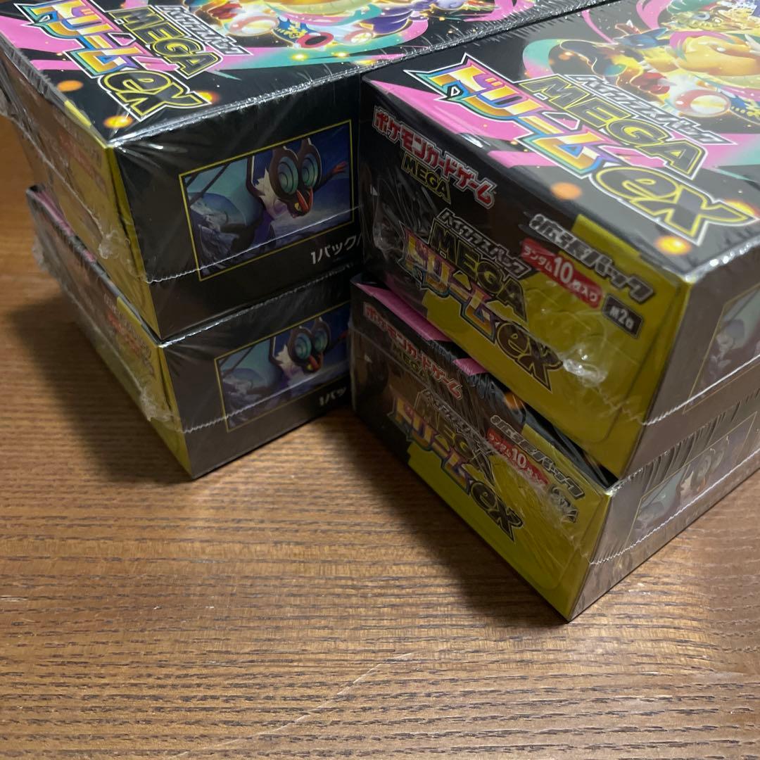 MEGAドリームex 4BOX シュリンク付き - メルカリ
