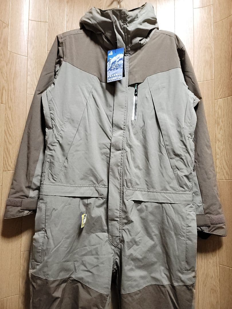 【3Lサイズ】ワークマン AEGIS 防水防寒ツナギ MIX ベージュ 3Lサイズ】ワークマン AEGIS 防水防寒ツナギ MIX ベージュ - メルカリ