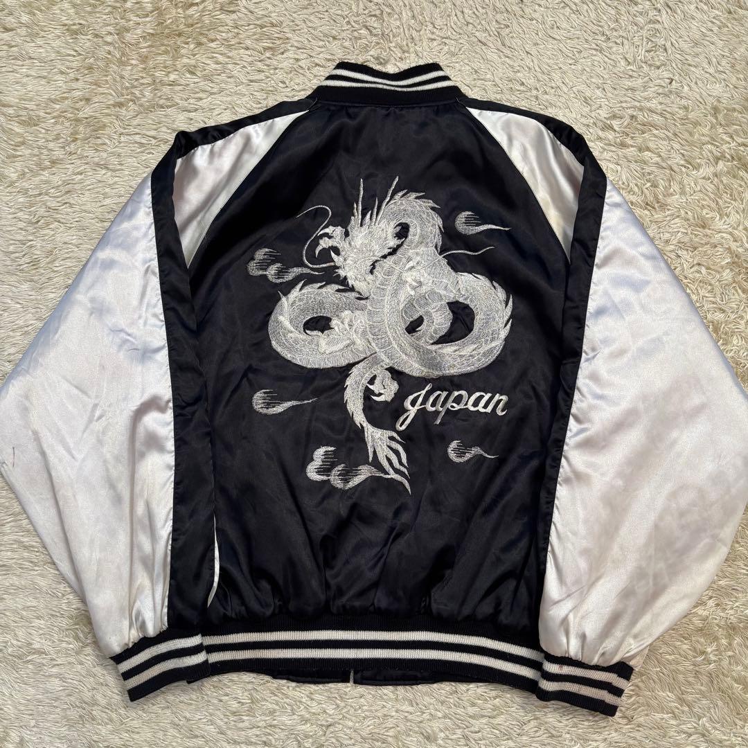 柏木由紀　ドラマ着用デザイン ドラゴン刺繍 スカジャン 日本製　ボックス 柏木由紀着用モデル 星姫 ドラゴン刺繍 スカジャン マジすか学園 S