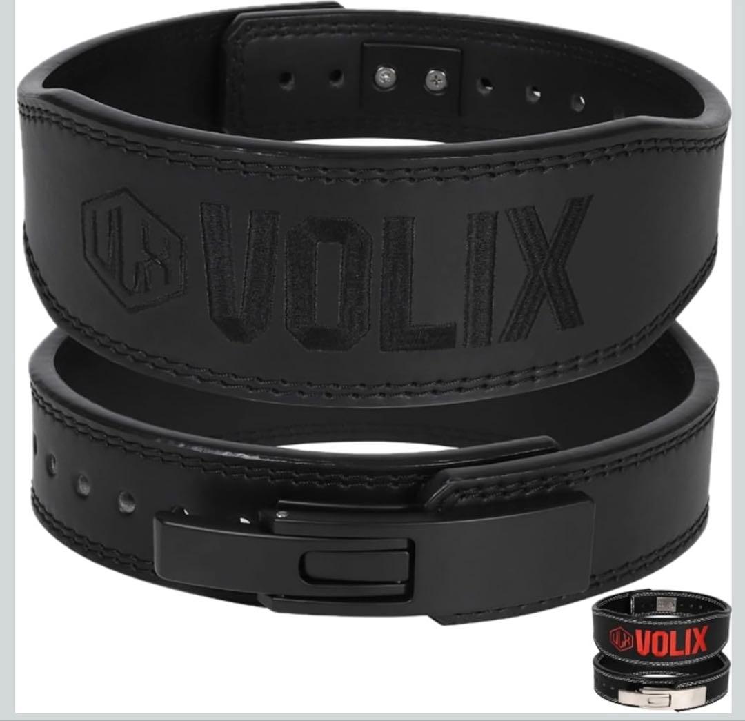 VOLIX トレーニング・パワーベルト ブラック ナロータイプ