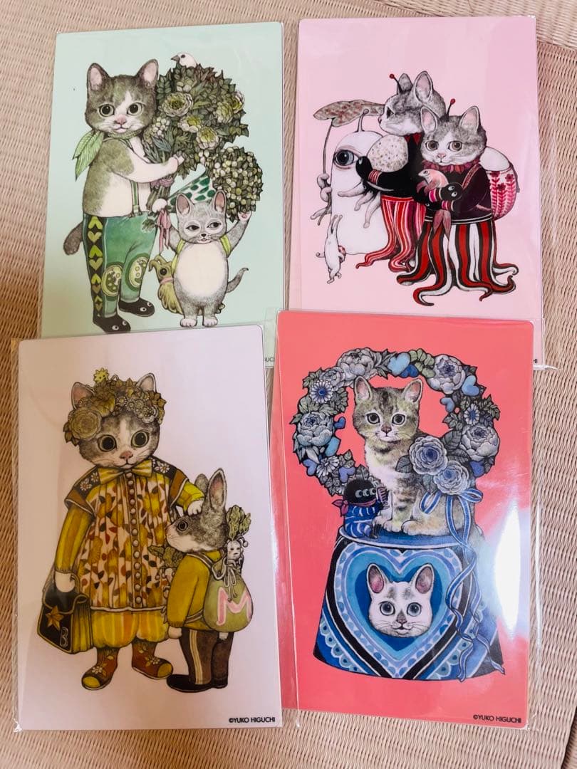 ヒグチユウコ  韓国限定　メタルフレーム　4点セット　SECRET FOREST