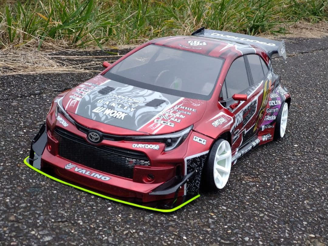 アディクション GRカローラ Weldカラー 制作済新品ラジコンボディ